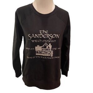 The SANDERSON Witch Museum Salem, MA 
HOME OF THE BLACK FLAME CANDLE Sweatshirt